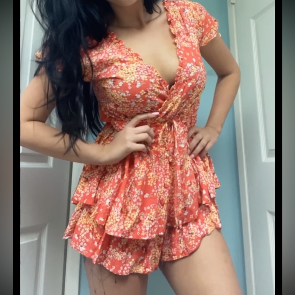 Floral romper from Francesca’s